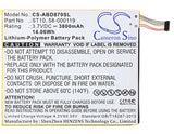 New 3800mAh Battery for Amazon B00VKIY9RG,KindleFireHD10,KindleFireHD10.1,SR87CV,SR87MC; P/N:26S1008,58-000119,ST10,ST10A