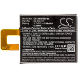 New 240mAh Battery for Amazon 223337,KindleOasis,KO1,Oasis1,Oasis2,Oasis3,SW56RW; P/N:58-000117
