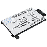 1600mAh Battery for Amazon Kindle Paperwhite Touch 6" 2013, 2013, DP75SDI; P/N: 58-000049, MC-354775-05, S13-R1-D, S13-R1-S