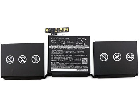 Battery for Apple MacBook Pro 13.3 (2016)