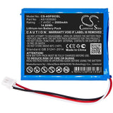 New Replacement 2000mAh Battery for ALPSAT Satfinder Spare Part SF03-BT; P/N:AS1005060
