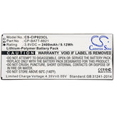 New 2400mAh Battery for Cisco 8821,CP-8821-EX-K9-BUN,CP-8821-K9-BUN,Wireless IP Phone 8821; P/N:74-102376-01,CP-BATT-8821,GP-S10-374192-010H