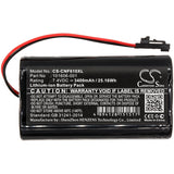 New 3400mAh Battery for ComSonics 101610-DF,QAM Sniffer; P/N:101606-001