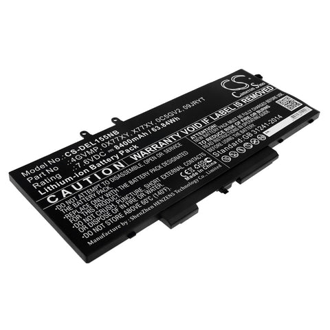 DELL Latitude 14 5400,Latitude 14 5500,N001L5400-D1306CN,N013L5400-D1526FCN,N022L5400-D1536FCN,N032L5400-D1706CN,Precision 3540; P/N:09JRYT,0C5GV2,0X77XY,4GVMP,X77XY Battery