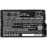 New 3400mAh Battery for DELL Latitude 12 7202,Latitude 7202,Latitude 7202 Rugged Tablet,Latitude 7212; P/N:0FH8RW,451-BCDH,7XNTR,FH8RW,J7HTX,J82G5