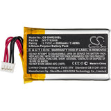 New 2000mAh Battery for DeLorme AG-008727-201,INCRH20,INRCH25,InReach Explorer,inReach SE,Q639603N,T7V1315; P/N:MYT783968