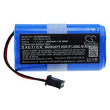 New 2600mAh Battery for Ecovacs CEN330,CR330,CR333; P/N:ICR186503S1P