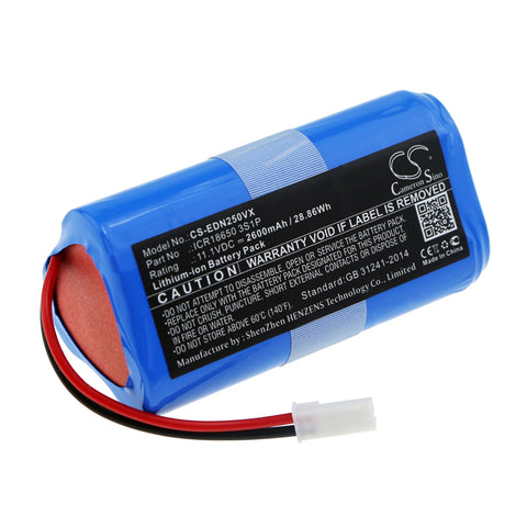 Ecovacs  CEN250,ML009,V700; P/N: ICR18650 3S1P Battery