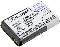 1100mAh / 4.18Wh Replacement battery for Garmin Virb 360