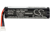 3400mAh Battery for Datalogic GM4100, GM4130, GM4400, GM4430, GBT4400, GBT4430, GM4100-BK-433Mhz,Gryphon RBP-GM40, GM4100