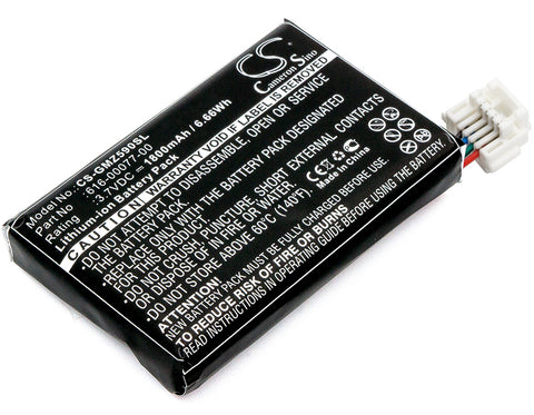 Cameron Sino 1800mAh Replacement Battery for Garmin Zumo 590, 590LM, 595, 595LM, 010-01603-10