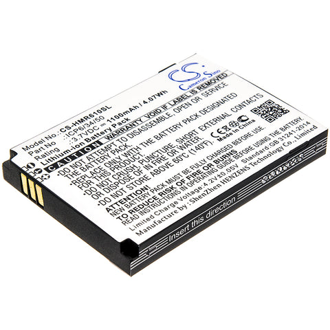 HumanWare  SmartView Versa,SmartView Versa+; P/N: ICP6/34/50 Battery