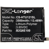 New 3500mAh Battery for HTC Imagine Life,U12 life,U12 life Dual SIM,U12 life Dual SIM TD-LTE; P/N:35H00278-00M,B2Q6E100