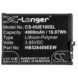 New 4900mAh Battery for Huawei  Changwan 9A,Changxiang 10e,Enjoy 10e Premium Edition,Honor Play 9A,Honor Play 9A Dual SIM,MED-AL00,MOA-AL00; P/N: HB526489EEW