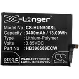 New 3400mAh Battery for Huawei  Nova 5,Nova 5 Pro,SEA-AL00,SEA-AL10,SEA-TL00,SEA-TL10; P/N: HB396589ECW