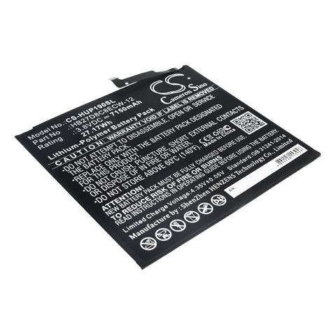 Huawei  MatePad Pro,MRX-AL09,MRX-AL19,MRX-W09,MRX-W19; P/N: HB27D8C8ECW-12 Battery