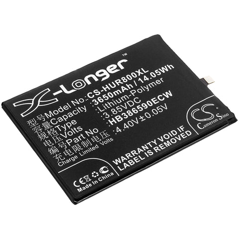 Huawei Honor 8X,Honor 8X Dual SIM,JSN-AL00,JSN-L21,JSN-L22,JSN-L23,JSN-LX1,JSN-LX2,JSN-LX3; P/N:HB386590ECW Battery