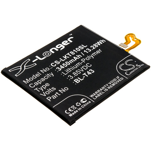 LG G810,G8S ThinQ,G8S ThinQ Global,LMG810EA,LMG810EAW,LM-G810EAW; P/N:BL-T43,EAC64518901 Battery