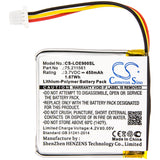 New 450mAh Battery for Logitech UE9000; P/N:5.211561
