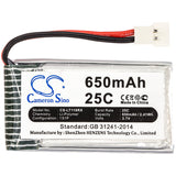 New 650mAh Battery for HUAJUN W609-10,W609-9
