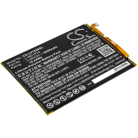 Lenovo  PB-6505M,Tab V7; P/N: L18D1P33 Battery