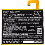 New 4850mAh Battery for Lenovo Smart Tab M10,TB-X605F,TB-X605FC,X605,X605C; P/N:L18D1P32