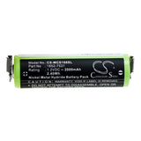 New 2000mAh Battery for Moser Easy Style 1881; P/N:1852-7531