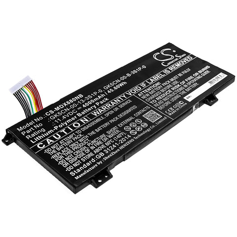 Machenike F117Break,F117-B,F117-B1,F117-B2CK,F117-B3,F117-B6,F117-B6Cp,F117-B6D,F117-Break,F117-FP,F117-FP6,F117-FP6R,F117-FP6R2,F117-FP6t,F117-FP7,X8Ti,X8TiPlus; P/N:GK5CN-00-13-3S1P-0,GK5CN-00-B-3S1P-0 Battery