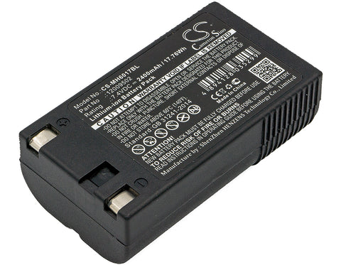 Paxar 6017 Handiprinter,6032 Pathfinder,6037 Pathfinder,6039 Pathfinder,6057 Pathfinder,9460 Sierra Sport,MN11L2-G,MN11L3-D; P/N:120095,12009502 Battery