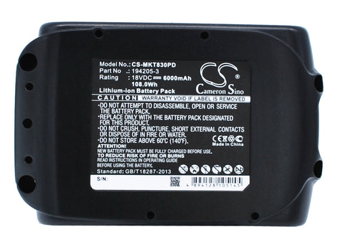 Makita BCL180F, BCL180W, BCL180ZW, BCS550, BCS550F, BCS550RFE, BCS550Z, BDA350, BDA350F, BDA350RFE, BDA350Z, BDA351RFE