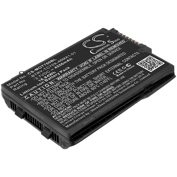 Motorola TC70,TC75; P/N:82-171249-01,82-171249-02,BT-000318,BTRY-TC70X-46MA1-01,BTRY-TC7X-46MA2 Battery