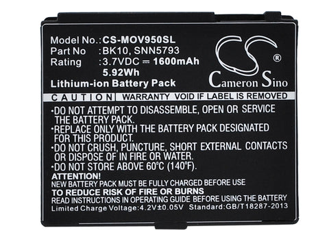 Motorola V950 Renegade, i296, i465 Clutch, i335, i680 Brute, i876, i890, ic402 The Blend, ic502 The Buzz, ic602