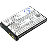 VeriFone MPM-100,VX600 Bluetooth,VX600BT; P/N:BPK087-201,BPK087-201-01-A Battery