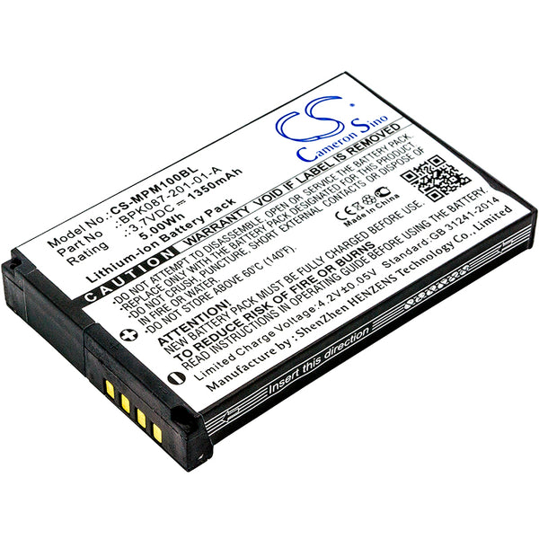 Zebra ; P/N:BPK087-201-01-A Battery