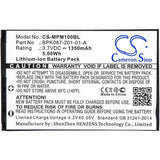 New 1350mAh Battery for VeriFone MPM-100,VX600 Bluetooth,VX600BT; P/N:BPK087-201,BPK087-201-01-A