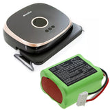 New Replacement 2000mAh Battery for Mamibot Sweepur 120; P/N:180615
