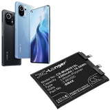 New Replacement 4300mAh Battery for Xiaomi M2011K2C,M2011K2G,Mi 11 5G,Mi 11T; P/N:BM4X
