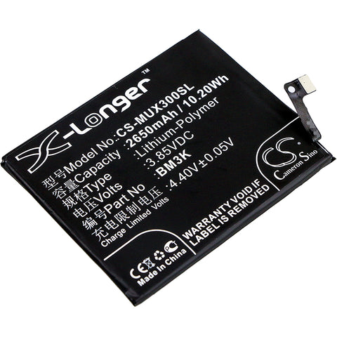 Xiaomi M1810E5A,M1810E5C,M1810E5E,M1810E5EC,M1810E5T,Mi Mix 3,Mix 3; P/N:BM3K Battery