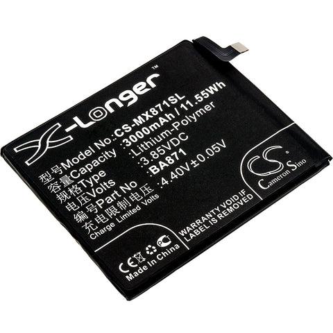 MeiZu 15 Lite,M15; P/N:BA871 Battery