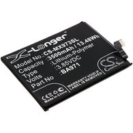 Meizu 16S,16S Pro,M1973,M971H,M973Q; P/N:BA971 Battery