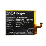 New 3350mAh Battery for Motorola  Moto Z4,XT1980-3; P/N: KZ40