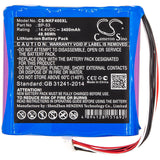 New 3400mAh Battery for Nissin KF4,KF4A; P/N:BP-53