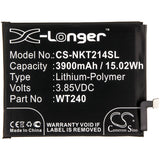 New 3900mAh Battery for Nokia 2.3,2.3 LTE,TA-1214; P/N:WT240