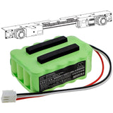 New Replacement 600mAh Battery for MANUSA 0111360177,GP50AAK22YMX,NT050AAK22YMX-R,SEBA05; P/N:GP50AAK22YMX