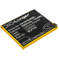OPPO CPH1907,CPH1951,CPH1989,PCKM00,PCKM80,PCKT00,Reno 2,Reno2 F,Reno2 Z; P/N:BLP735 Battery