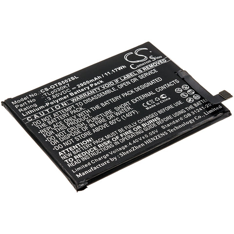 Alcatel 1S,OT-5024D; P/N:TLp030K7 Battery