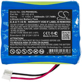 New Replacement 3400mAh Battery for Peaktech P 9020,P9020A,P9021; P/N:301-62-412