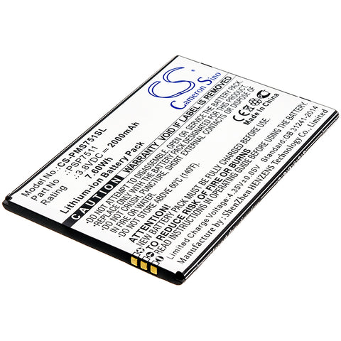 Prestigio PSP7511DUO; P/N:PSP7511 Battery