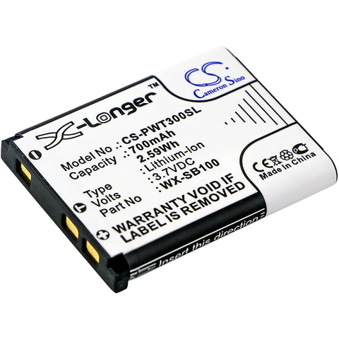 Panasonic AttuneIIHD3,WX-CH455,WX-ST100,WX-ST300; P/N:WX-SB100 Battery