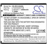 New Replacement 2000mAh Battery for AT&T RADIANT Core,U304AA; P/N:LT25H426271B